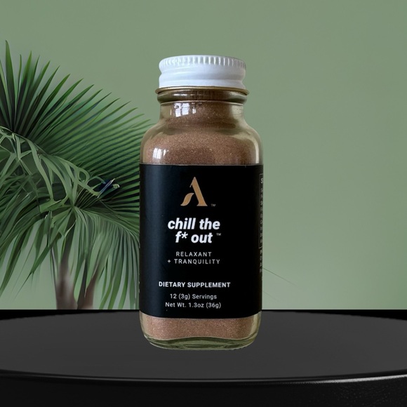 Apothekary Chill the F* Out Relaxant + Tranquility adaptogens - Stress Support - Picture 1 of 5